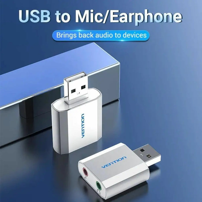 External Sound Card Vention VAB-S13 - Компютър Мрежи и компоненти<<<Компютри| Електроника<<<BigBuy&&&Звукови