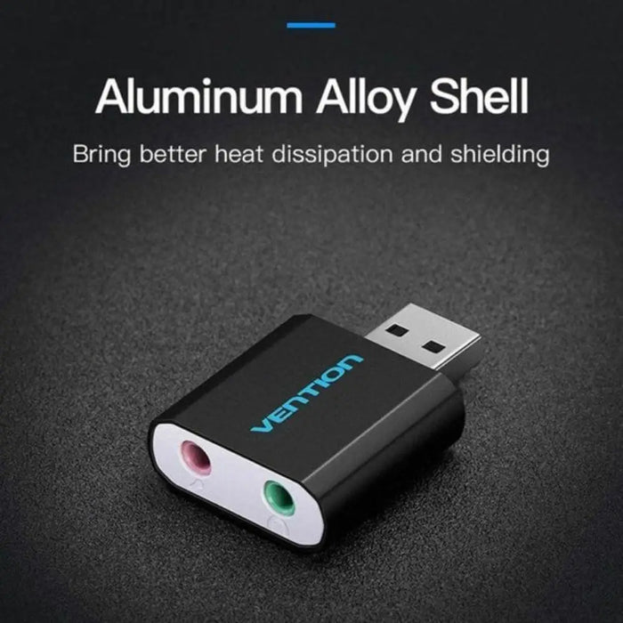 External Sound Card Vention VAB-S17-B - Компютър Мрежи и компоненти<<<Компютри| Електроника<<<BigBuy&&&Звукови