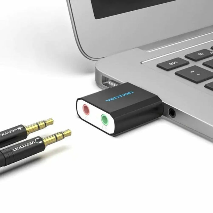 External Sound Card Vention VAB-S17-B - Компютър Мрежи и компоненти<<<Компютри| Електроника<<<BigBuy&&&Звукови
