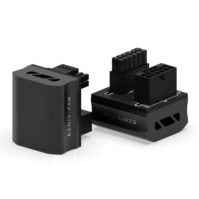 EZDIY-FAB adapter for video card 12VHPWR 600W - STD 180° Black