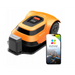EZVIZ RM600 orange robotic lawn mower - Mowing workNAK-RKO<<<Cordless toolsNAK<<<ActionPL