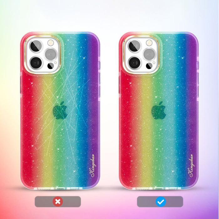 Kingxbar Ombre Case Back Cover for iPhone 12 Pro Max multicolour - Cell phone cases and covers<<<HurtelXML