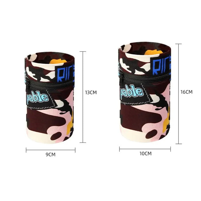 Fabric armband on the arm for running fitness camo blue - Sport products<<<HurtelXML
