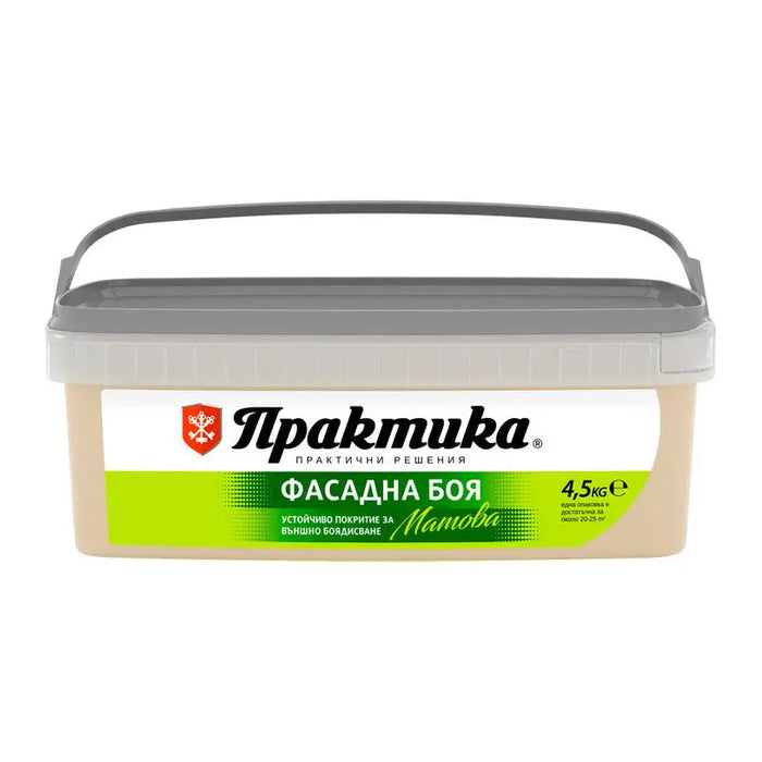 FACADE PAINT COFFEE 4.5 KG PRAKTIKA - Фасадни бои<<<Фасадни бои и мазилки<<<Бои и лакове<<<Praktiker&&&Фасадни