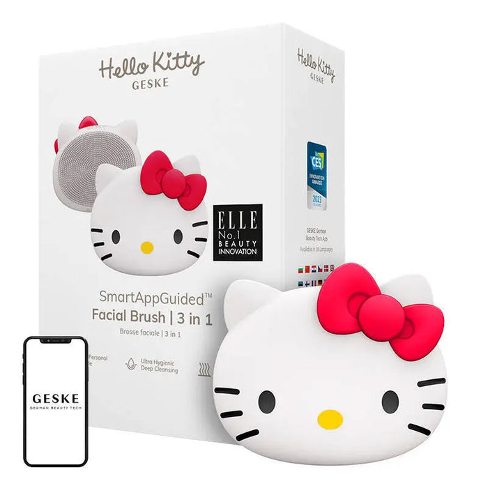 Facial Cleaning Brush 3in1 Geske with APP (Hello Kitty starlight) - Face cleansing brushes<<<Facial care