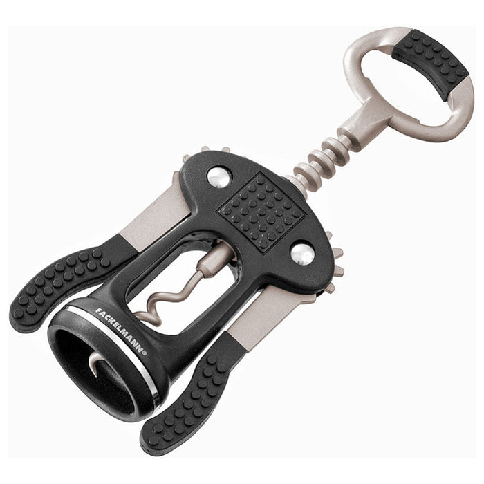 FACKELMANN CORK LEVER WITH BLACK HANDLE CORK LEVER WITH BLACK HANDLE - Съдове за готвене<<<Домашни