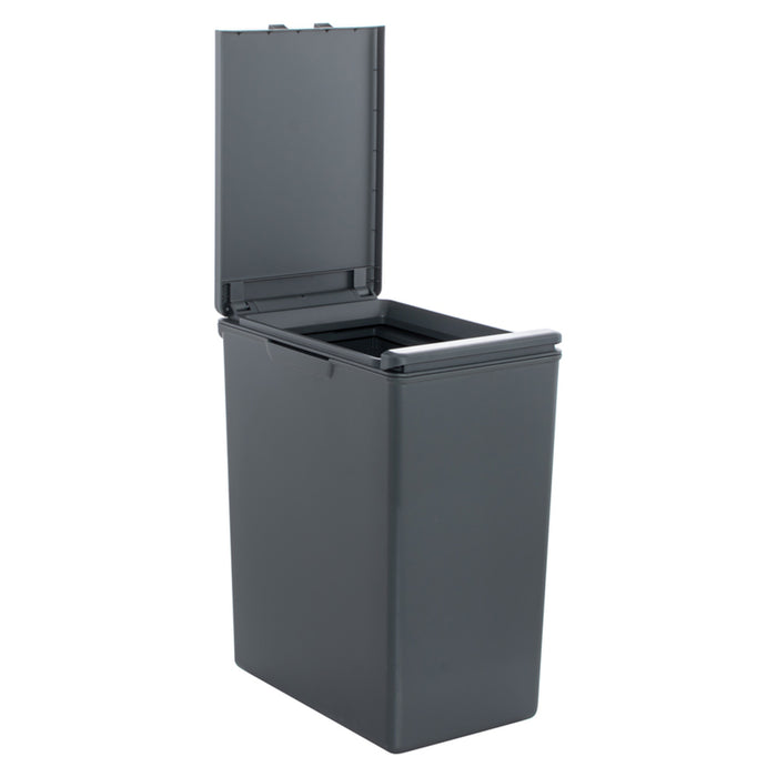 WASTE BIN 20L GREY FACKELMANN OSLO TOUCH