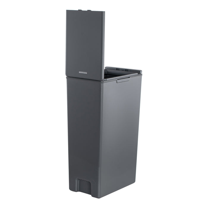 WASTE BIN 40L GREY FACKELMANN OSLO TOUCH