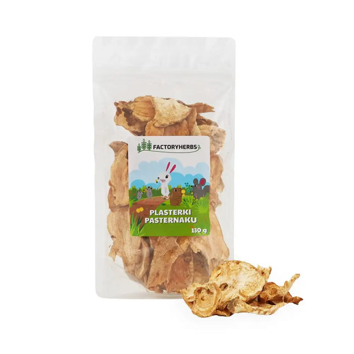FACTORYHERBS Parsnip slices - treat for rodents and rabbits - 130g - FodderDMZ-KAR<<<For small animalsDMZ<<<ActionPL