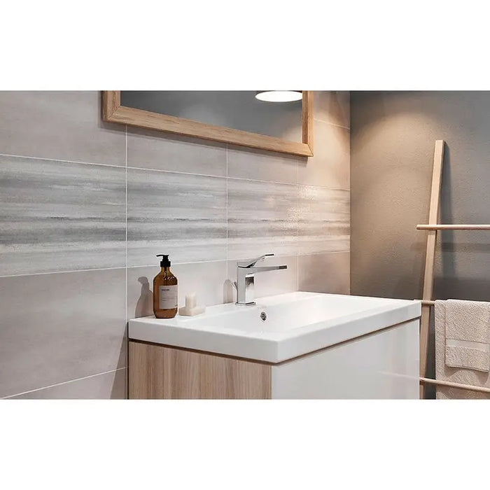 FAIANCE CERSANIT HARROW WHITE 25X40 CM - Стенни плочки и декорация<<<Плочки и лайстни<<<Баня<<<Praktiker&&&Стенни