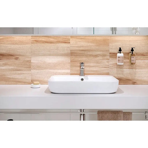 FAIENCE CERSANIT AREZZO BROWN 25X40 CM - Стенни плочки и декорация<<<Плочки и лайстни<<<Баня<<<Praktiker&&&Стенни