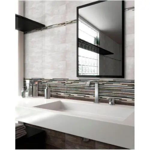 FAIENCE DECOR KEROS REALITY TRUE GRIS 25X50 CM - Стенни плочки и декорация<<<Плочки и