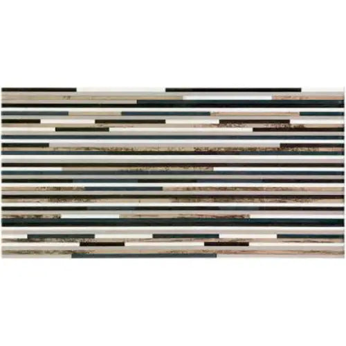 FAIENCE DECOR KEROS REALITY TRUE GRIS 25X50 CM - Стенни плочки и декорация<<<Плочки и
