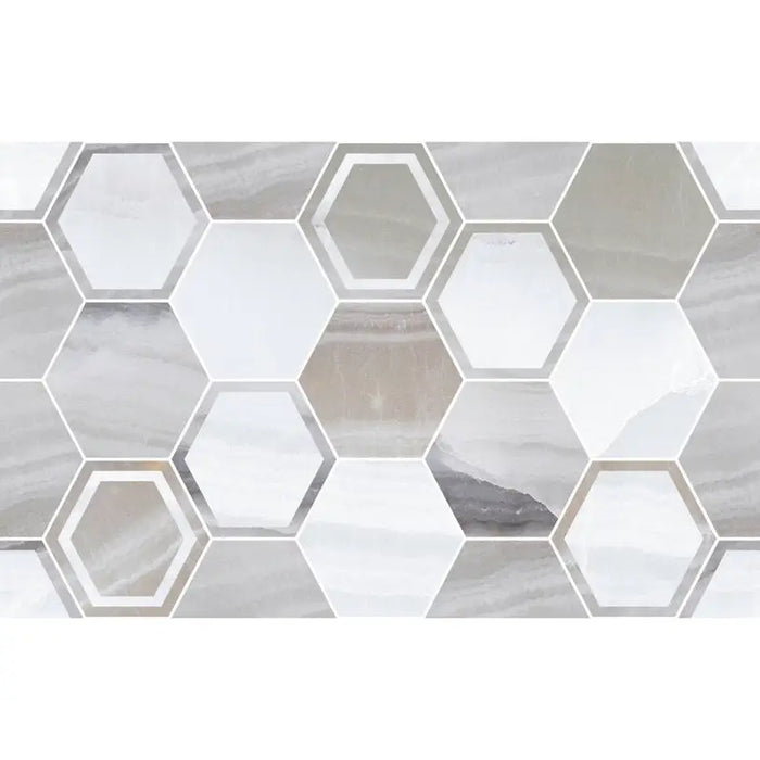 FAIENCE KEROS ONIX MIX 25X40 CM - Стенни плочки и декорация<<<Плочки и лайстни<<<Баня<<<Praktiker&&&Стенни плочки и