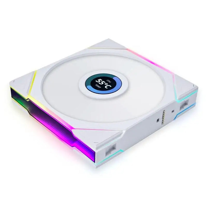Fan Lian Li UNI FAN TL LCD 140mm - White - Вентилатори<<<Компютърни компоненти<<<ValiAPI