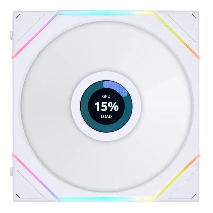 Fan Lian Li UNI FAN TL LCD 140mm - White - Вентилатори<<<Компютърни компоненти<<<ValiAPI
