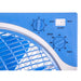 Fan SANG SBX-12 WHITE/BLUE 40.0 W TIMER - Вентилатори<<<Отопление Охлаждане и Вик<<<Praktiker&&&Вентилатори<<<Климатици