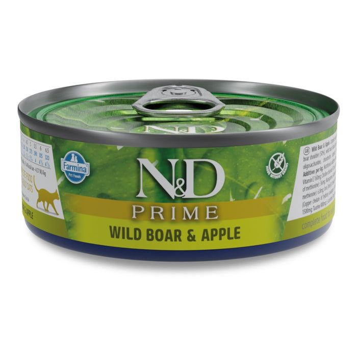 FARMINA N&D CAT PRIME BOAR & APPLE  70g