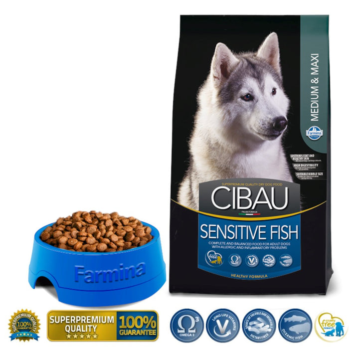 Farmina Cibau Sensitive Fish Medium/Maxi 12 + 2kg
