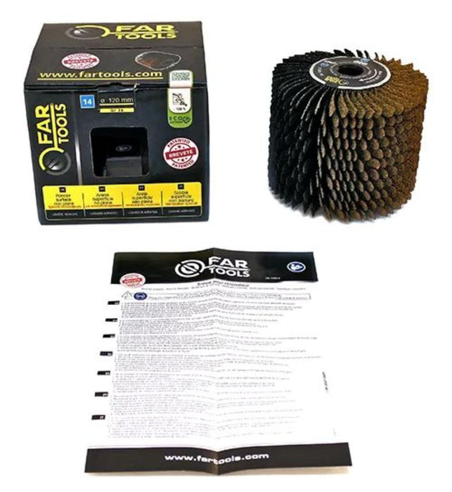 ABRASIVE BELT BRUSH DIAMETER 120MM