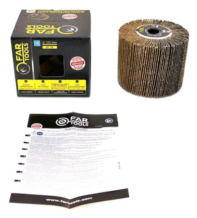FLAP BRUSH DIAMETER 120MM