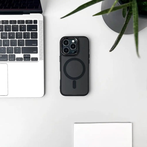 Fashion Case with MagSafe for Samsung Galaxy A16 5G - Black - Cell phone cases and covers<<<HurtelXML