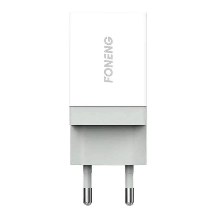 Fast charger Foneng 1x USB K210 10.5W + USB Type C cable 1m - mains chargers<<<Chargers<<<GSM Accessories<<<InnproXML
