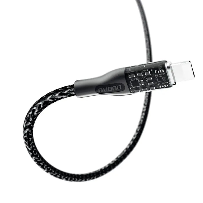 Fast charging cable 30W 1m USB - Lightning Dudao L22L - gray - Cell phone cables<<<HurtelXML
