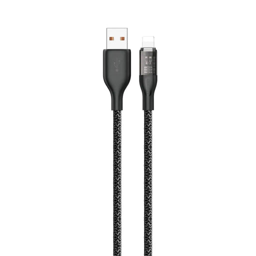 Fast charging cable 30W 1m USB - Lightning Dudao L22L - gray - Cell phone cables<<<HurtelXML