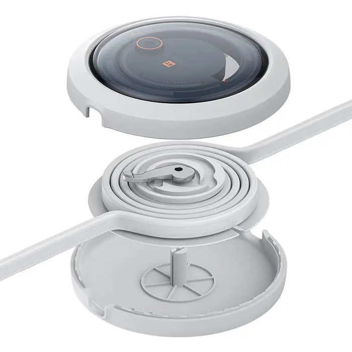 Fast Charging Cable 3in1 Baseus Free2Draw USB to micro USB + USB-C + Lightning 3.5A 1.1m (white) - Combo Cables<<<USB