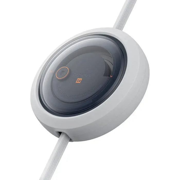 Fast Charging Cable 3in1 Baseus Free2Draw USB to micro USB + USB-C + Lightning 3.5A 1.1m (white) - Combo Cables<<<USB