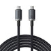Fast Charging Cable Baseus Crystal Shine USB-C to USB-C 100W 1,5m 20Gb (black) - USB-C to USB-C<<<USB cables<<<GSM