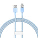 Fast Charging Cable Baseus Explorer USB to Lightning 2.4A 1M (blue) - USB to Lightning<<<USB cables<<<GSM