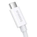 fast Charging Cable Baseus Superior 2 USB-C to USB-C 240W 1,8m (white) - USB-C to USB-C<<<USB cables<<<GSM