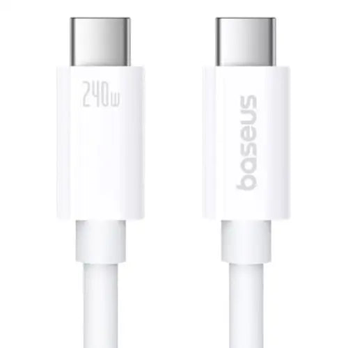 fast Charging Cable Baseus Superior 2 USB-C to USB-C 240W 1,8m (white) - USB-C to USB-C<<<USB cables<<<GSM
