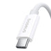 fast Charging Cable Baseus Superior 2 USB-C to USB-C 240W 1,8m (white) - USB-C to USB-C<<<USB cables<<<GSM