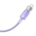 Fast Charging cable Baseus USB-A to Lightning Explorer Series 1m 2.4A (purple) - USB to Lightning<<<USB cables<<<GSM