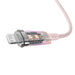 Fast Charging cable Baseus USB-C to Lightning Explorer Series 1m 20W (pink) - USB-C to Lightning<<<USB cables<<<GSM