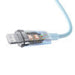 Fast Charging cable Baseus USB-C to Lightning Explorer Series 1m 20W (blue) - USB-C to Lightning<<<USB cables<<<GSM
