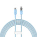 Fast Charging cable Baseus USB-C to Lightning Explorer Series 2m 20W (blue) - USB-C to Lightning<<<USB cables<<<GSM