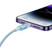 Fast Charging cable Baseus USB-C to Lightning Explorer Series 2m 20W (blue) - USB-C to Lightning<<<USB cables<<<GSM