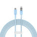 Fast Charging cable Baseus USB-C to Lightning Explorer Series 2m 20W (blue) - USB-C to Lightning<<<USB cables<<<GSM