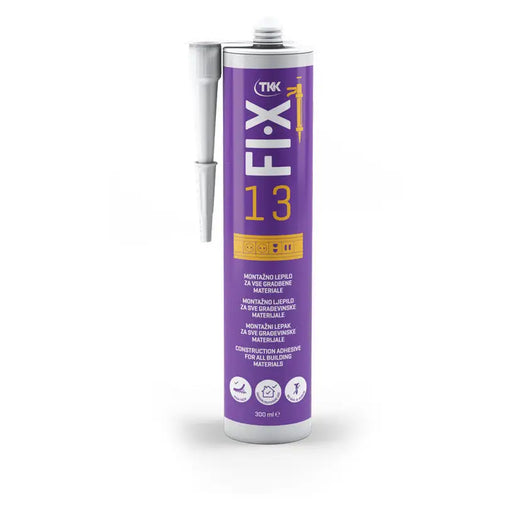 FAST SETTING ASSEMBLY ADHESIVE TKK FI-X 13 - Полимерни и монтажни лепила<<<Уплътнители и фуги<<<Строителни