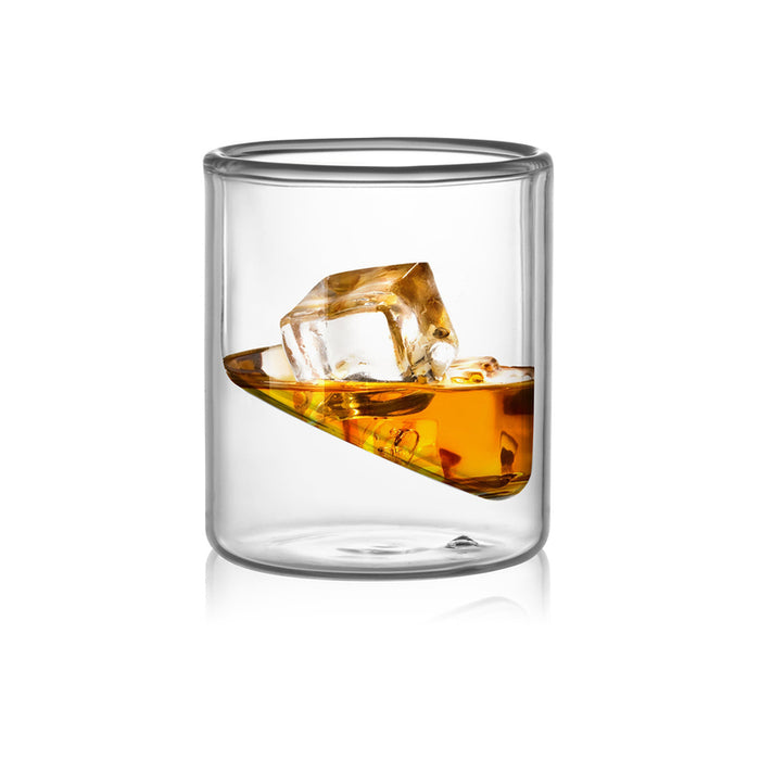 WHISKEY GLASS 80 ML 2 PCS DOUBLE WALLED FAUBOURG EDINBOURG