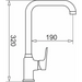 Faucet Pyramis Silvio Karbon - Kitchen tapsAGD-BAT<<<Home Appliance - ProductsAGD<<<ActionPL