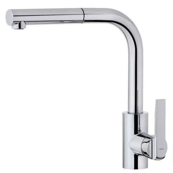 Faucet TEKA IN 938 Pull-out STAINLESS STEEL - Смесители за кухни<<<Смесители за вода<<<Уреди за вграждане<<<TechnoMix