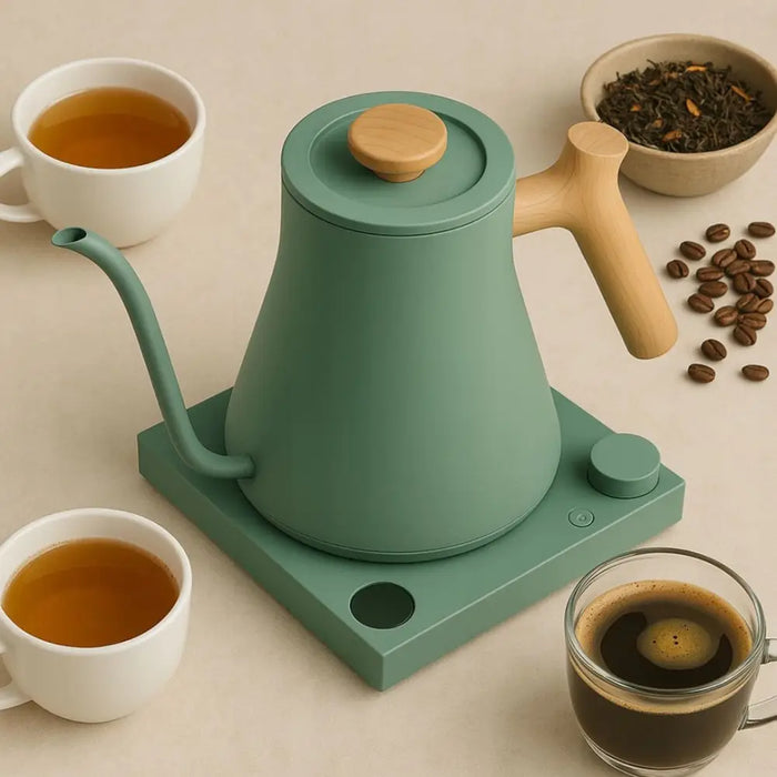Fellow Stagg EKG Pro 0.9L green electric kettle - Electric kettlesAGD-CZE<<<Home Appliance - ProductsAGD<<<ActionPL