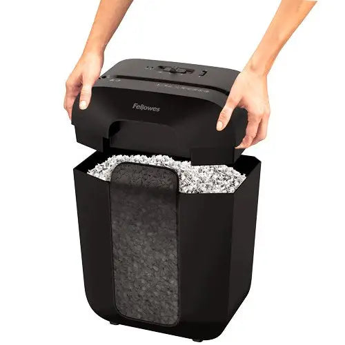 Fellowes Powershred LX41 paper shredder Particle-cut shredding Black - ShreddersBIU-NIS<<<Office equipmentBIU<<<ActionPL