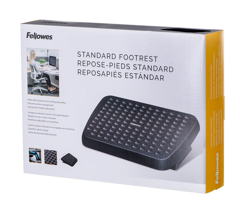 Fellowes Ergonomics footrest ergonomic office footrest black