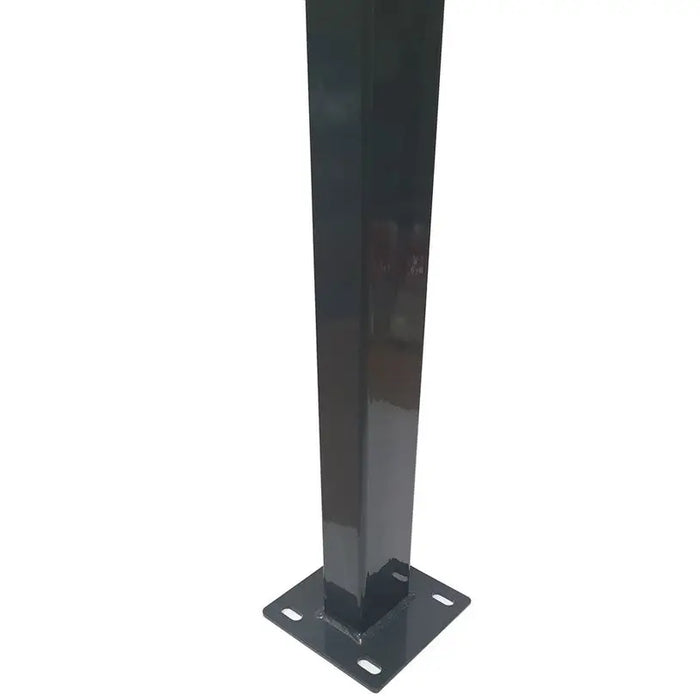 FENCE POST 2.00M WITH PLATE 99791 - Аксесоари за пана врати мрежи и покривала<<<Мрежи и огради<<<Градина<<<Praktiker